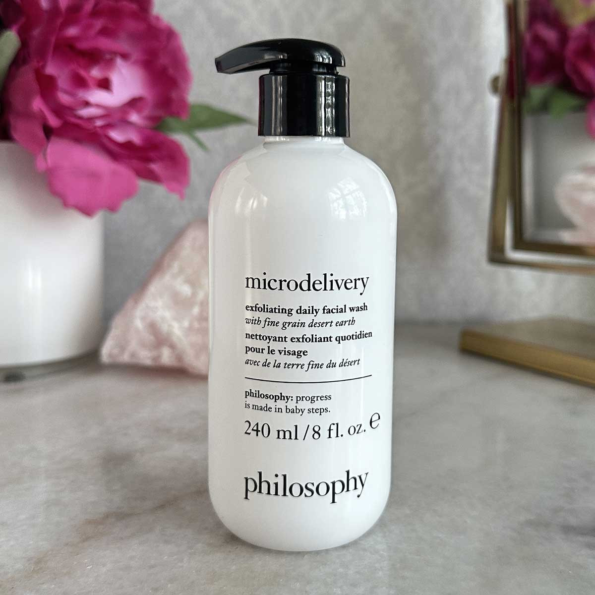 #ad
I'm stock up on this face wash today!  This is @Philosophy's Microdelivery, which is a gentle but exfoliating face wash.  It's basically the next step up from their Purity Made Simple One Step Facial Cleanser, which I also love.  Both take of allllll the things without over drying, but I need the extra exfoliation at the end of the summer.
 

 #LTKSaleAlert #LTKFindsUnder50 #LTKBeauty