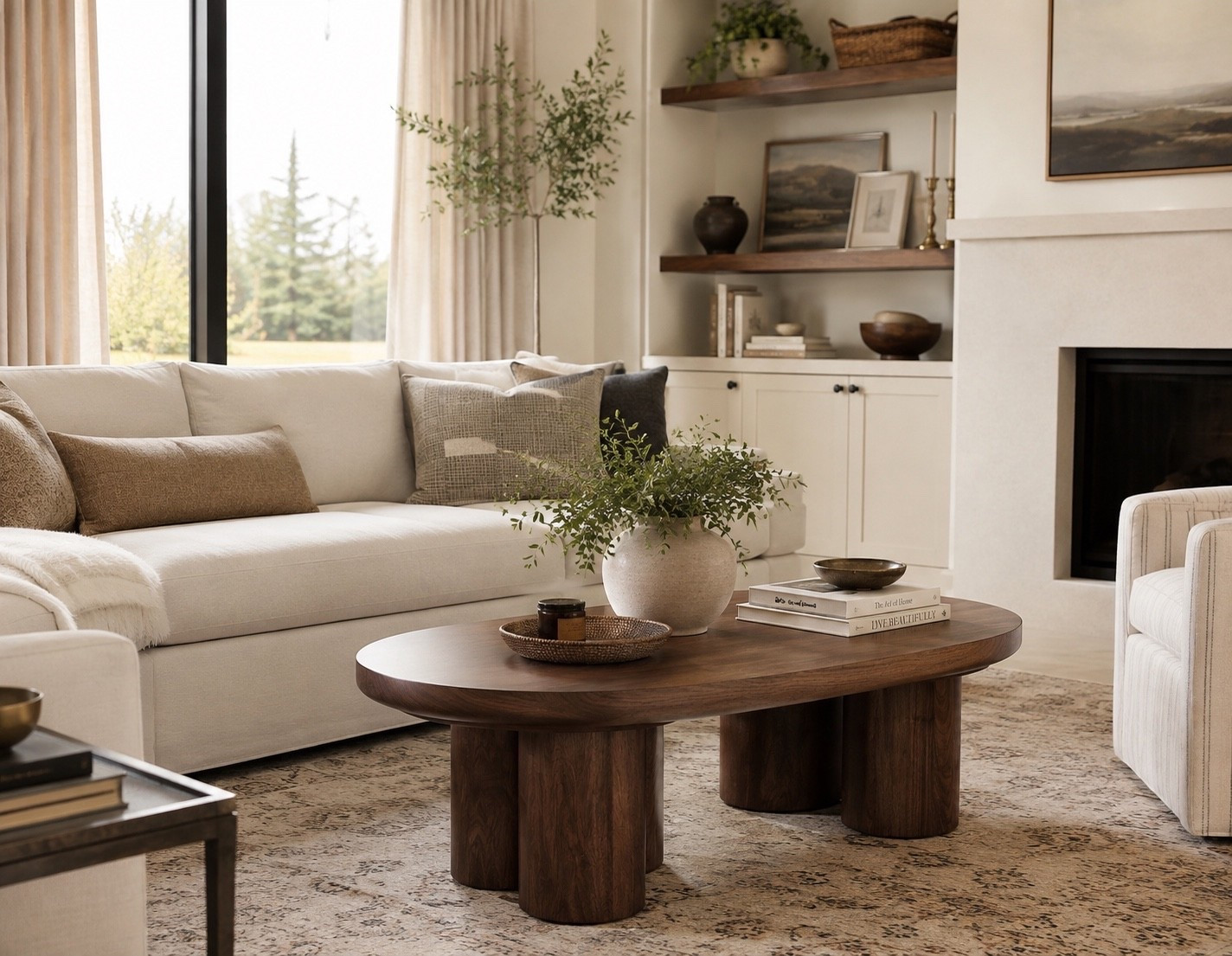 This coffee table is so rich looking. I love the color and shape. It’s under $150 at Walmart!

#LTKxWalmart #LTKHome