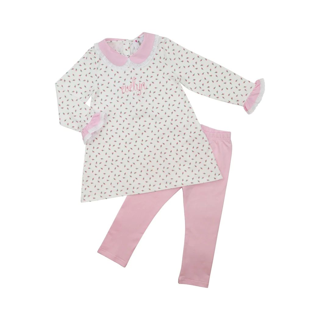 Rosebud Knit Legging Set | Eliza James Kids