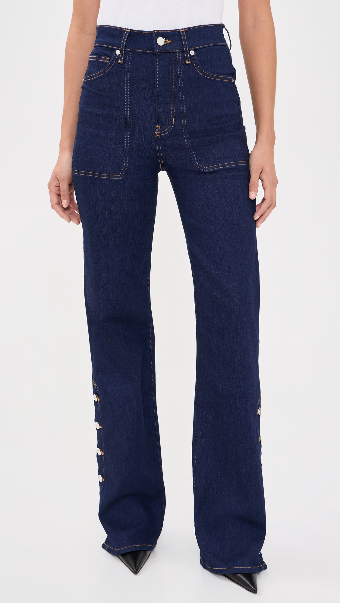 Veronica Beard Jean Crosbie Jeans Indigo Rinse 29 | Shopbop