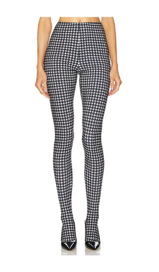 Norma Kamali Legging With Footie in Black. - size XL | Revolve Clothing (Global)