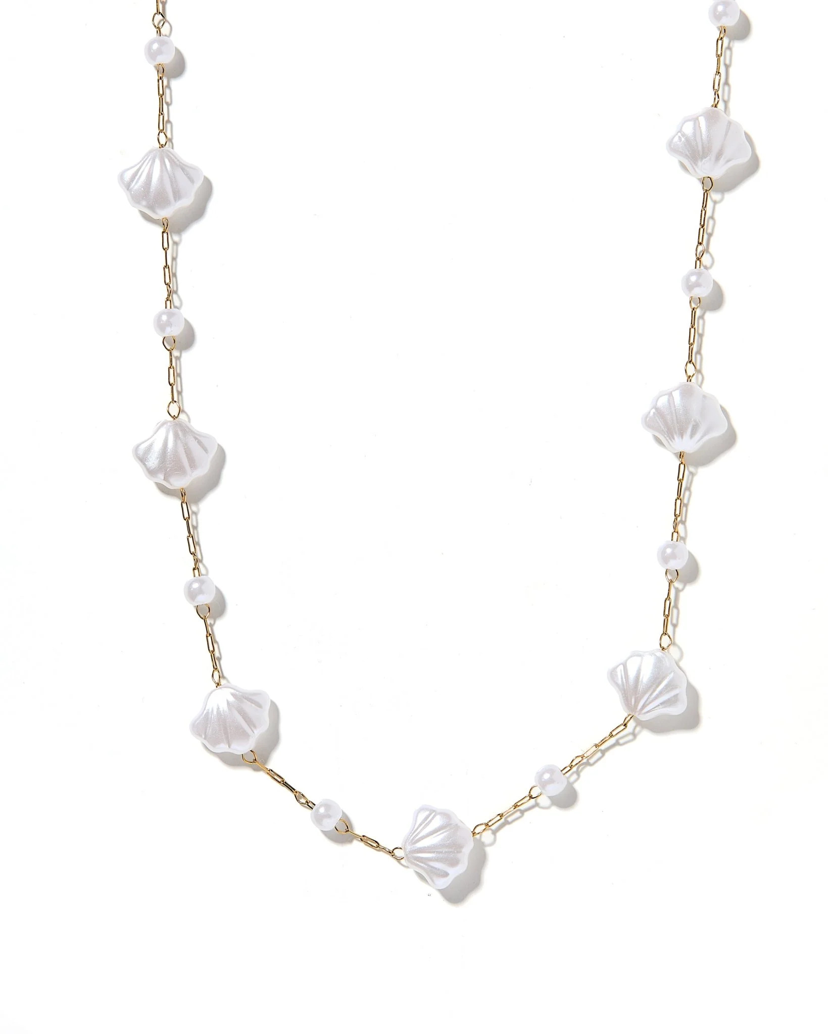 Necklace - Kai Seashell Pearl | LINNY CO LLC