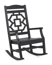 Outdoor Chinoiserie Rocking Chair | Furniture & Lighting | Marshalls | Marshalls