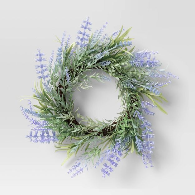 Lavender Mini Wreath - Threshold™ | Target