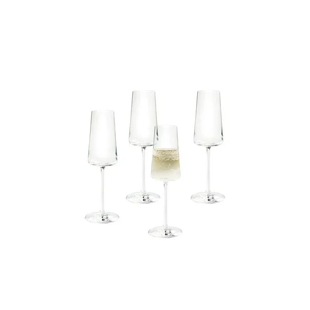 Better Homes & Gardens Clear Flared Champagne Flute, 4 Pack | Walmart (US)