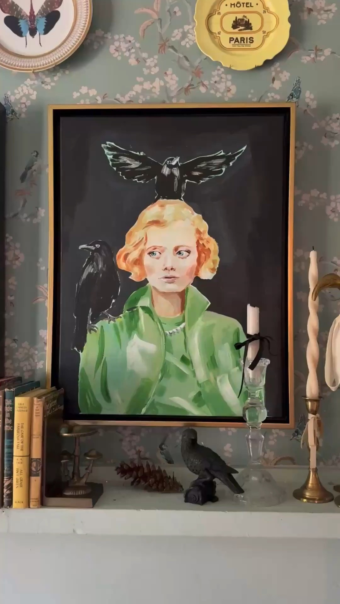 A portrait of Daphne du Maurier (she wrote the short story that inspired Alfred Hitchcock’s “the Birds”), perfect for fall!

#LTKSeasonal #LTKHome