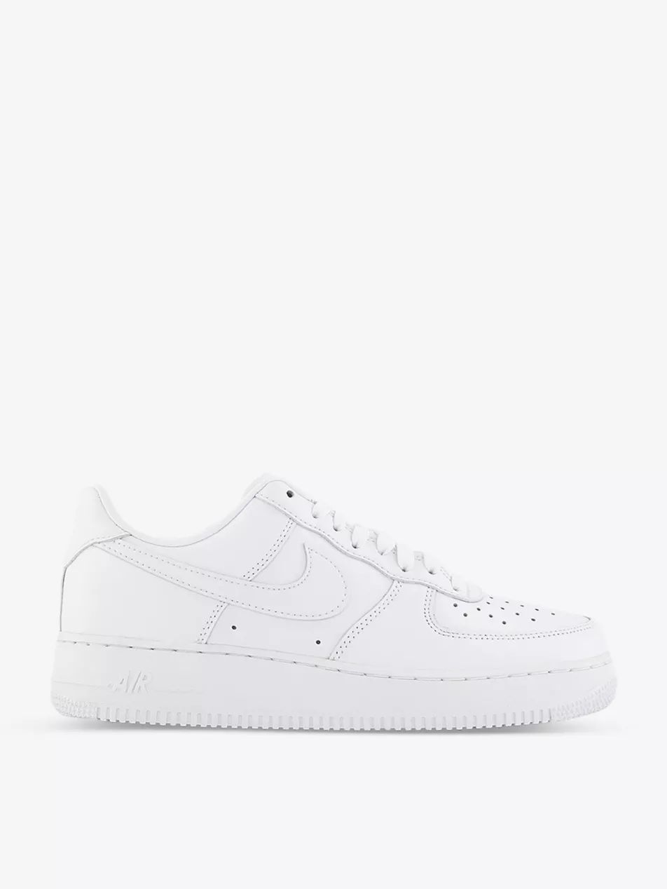Air Force 1 '07 low-top leather trainers | Selfridges
