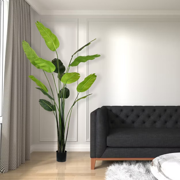 Vickerman Artificial Potted Travellers Palm Tree | Target