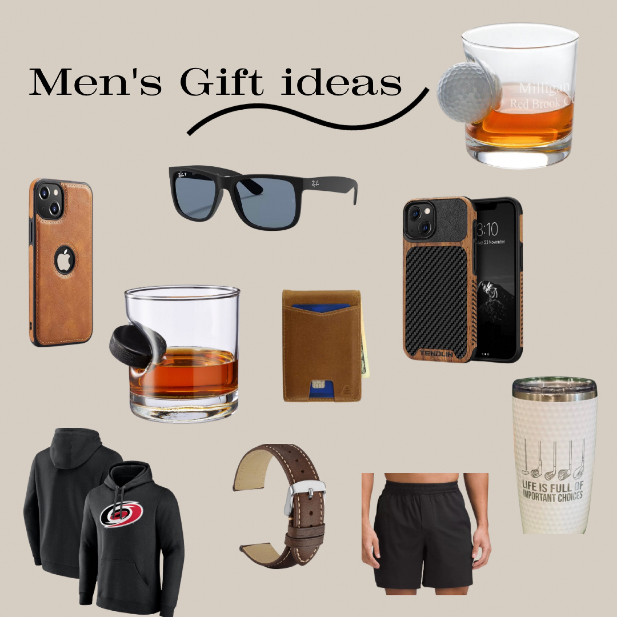 Since men are impossible to shop for here are some easy ideas! #mensgiftguide #boyfriend #husband #amazon #rayban #hockey #golf 

#LTKFind #LTKGiftGuide #LTKmens