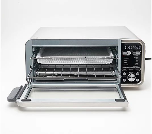 Ninja Foodi 15-in-1 Smart Dual Heat Air Fry Flip Oven w/ Probe - QVC.com | QVC