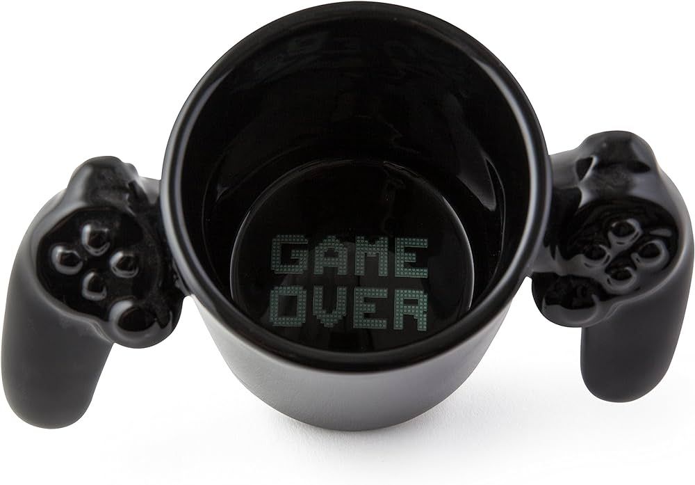 BigMouth Inc. Game Over Coffee Mug, Ceramic Gamers Cup, Holds 14 Oz., Perfect for Coffee, Tea | Amazon (US)