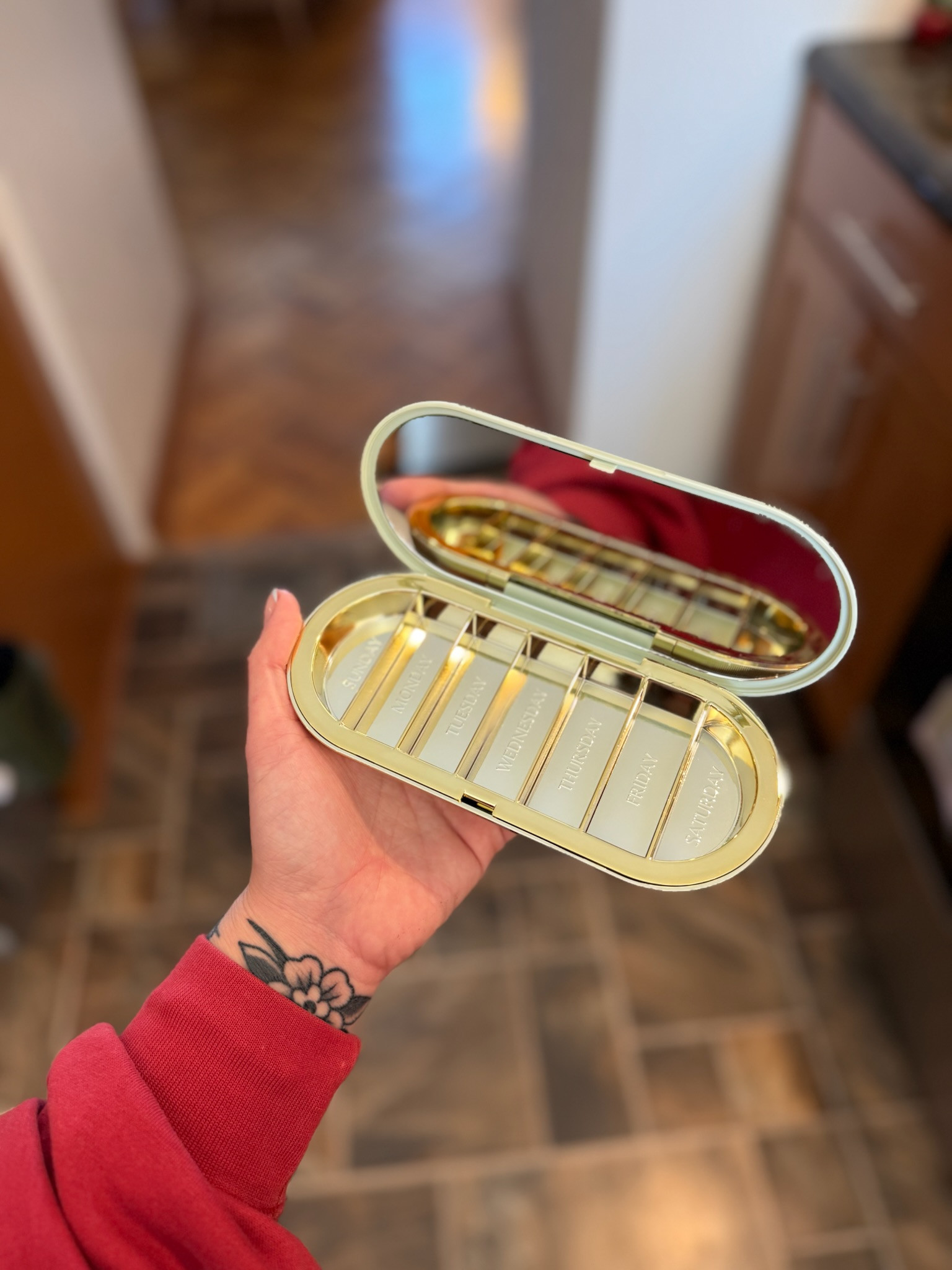 Love this travel pill case from Dosey! Fits perfectly in any bag! 

 #LTKdayinmylife #LTKTravel