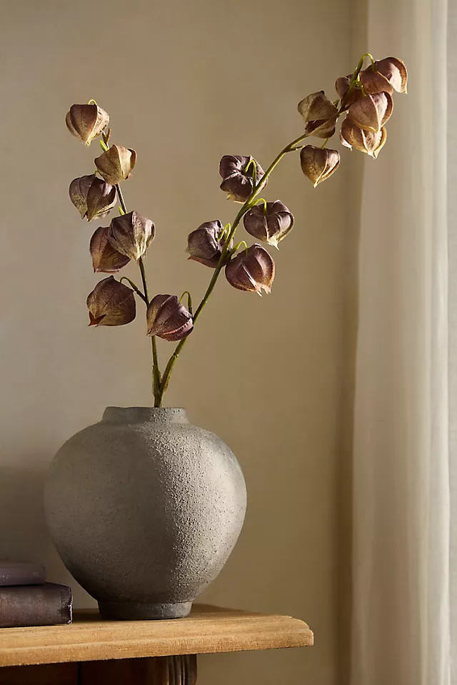 Faux Mauve Physalis Spray | Anthropologie (US)