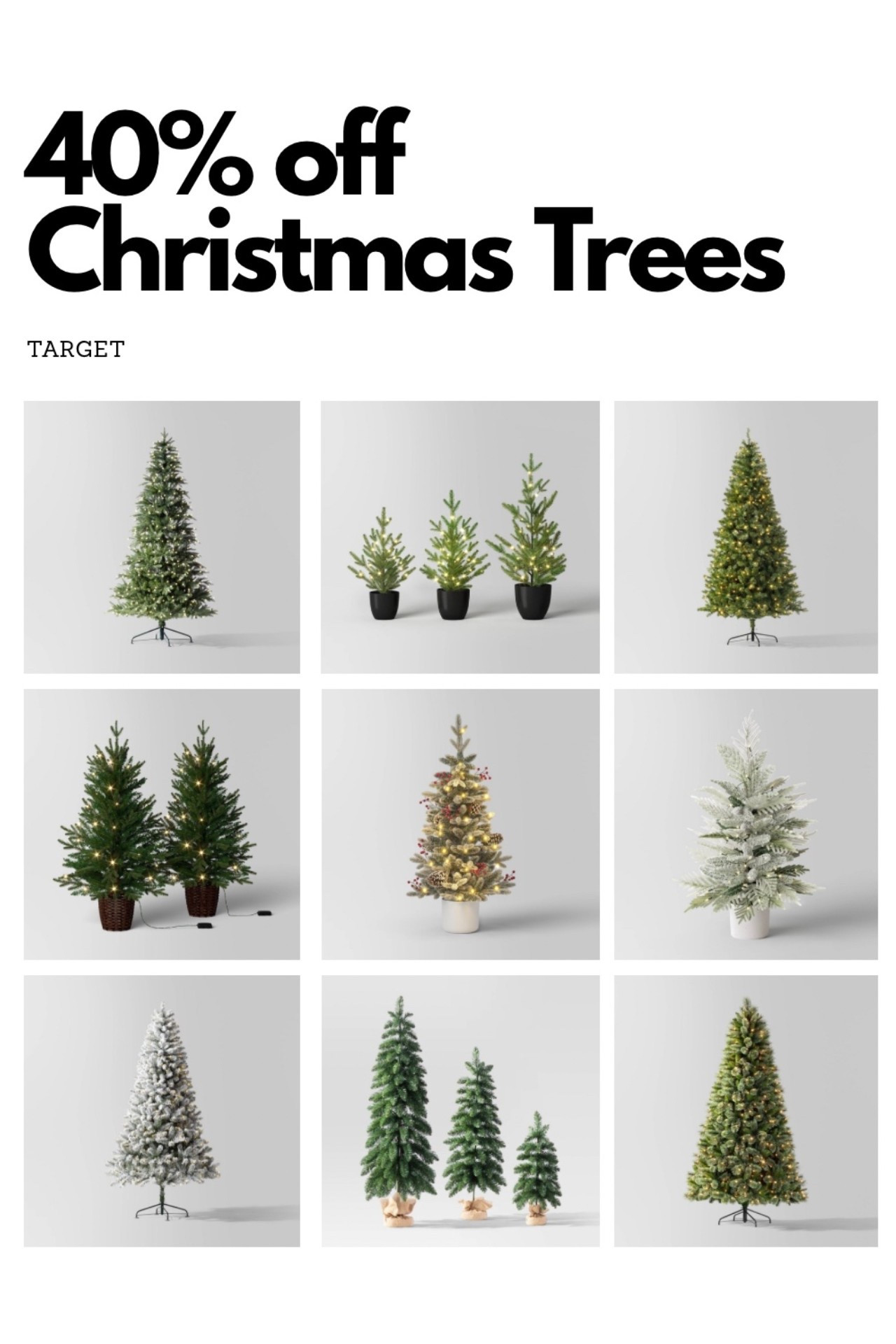 40% off these trees for Target Circle Week 🎄 

#LTKSeasonal #LTKHome #LTKSaleAlert