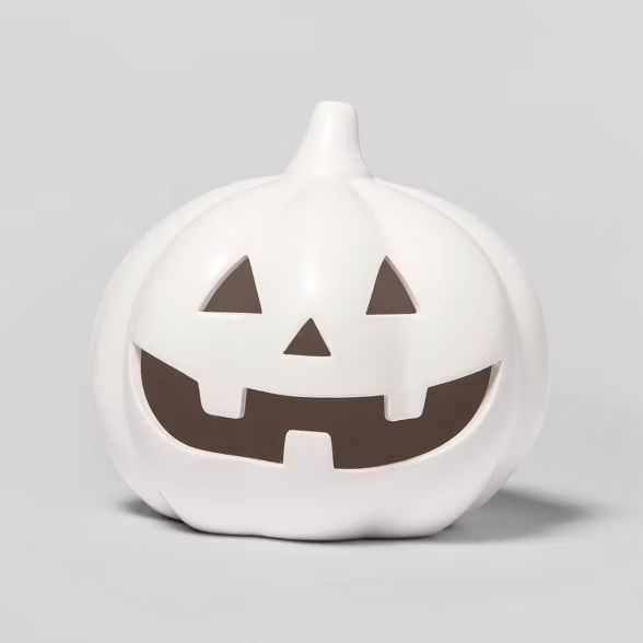 Lit Ceramic Pumpkin Large - Mondo Llama™ | Target