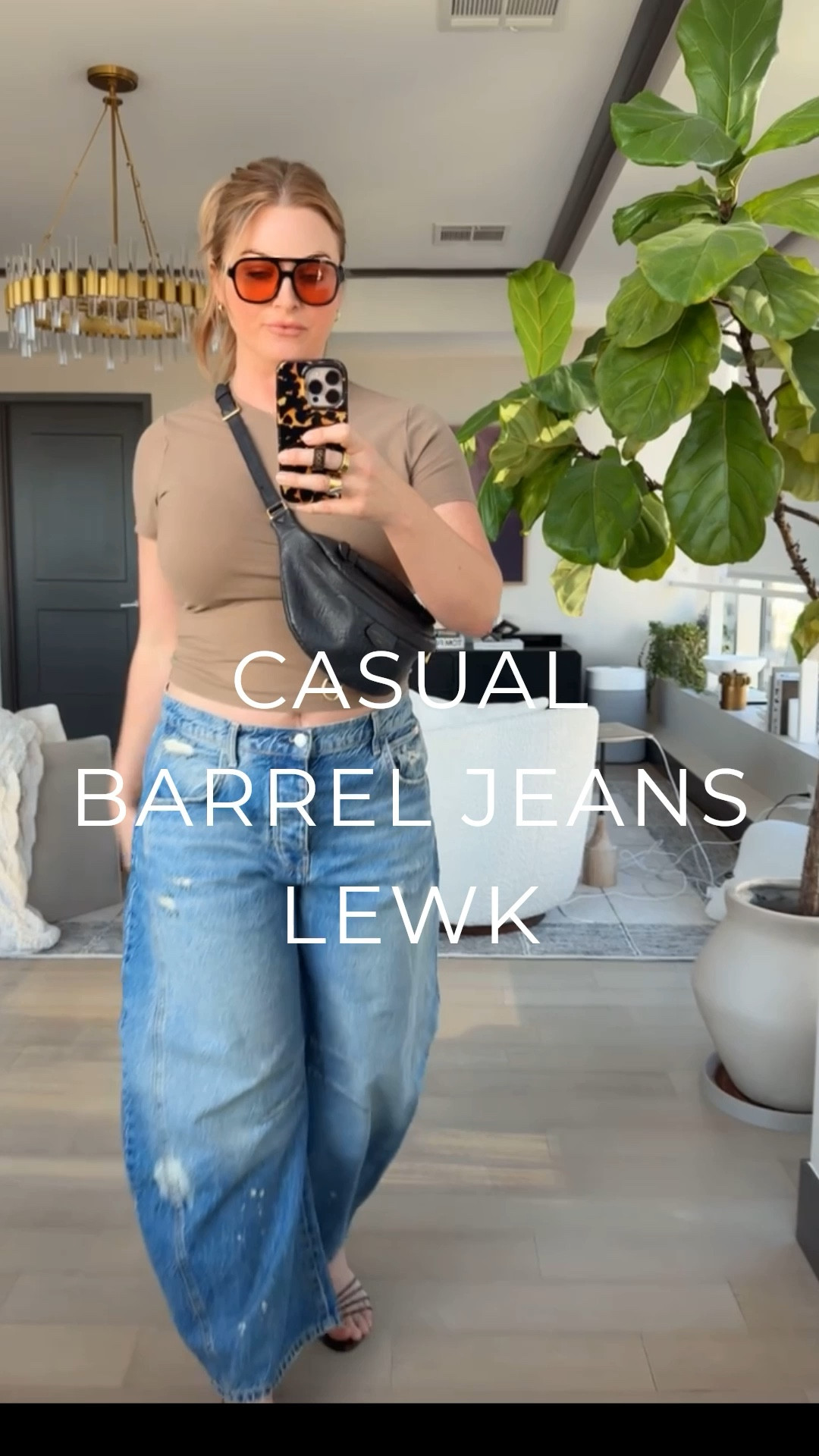 Ignore my missing couch. 🤪😆 I sold it before the new @crateandbarrel one arrives! 😜

I’m digging the barrel jean trend with a minimal sandal while it’s still warm out, but I’ll probably pair them with a cute sneaker or combat boot when the temp drops. 🍂 Love me a jeans + tee combo no matter the season!

#FallOutfit #OOTD #CasualFit #BarrelJeans #FallCasual

#LTKSeasonal #LTKStyleTip #LTKHome