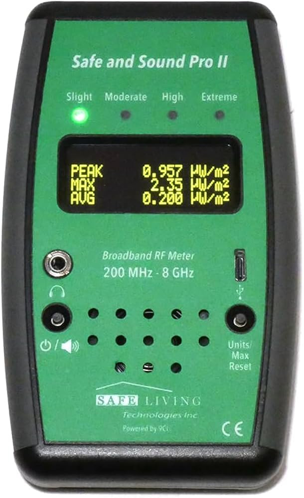 Safe and Sound PRO II Radio Frequency Meter 200MHz - 8GHz | Amazon (US)