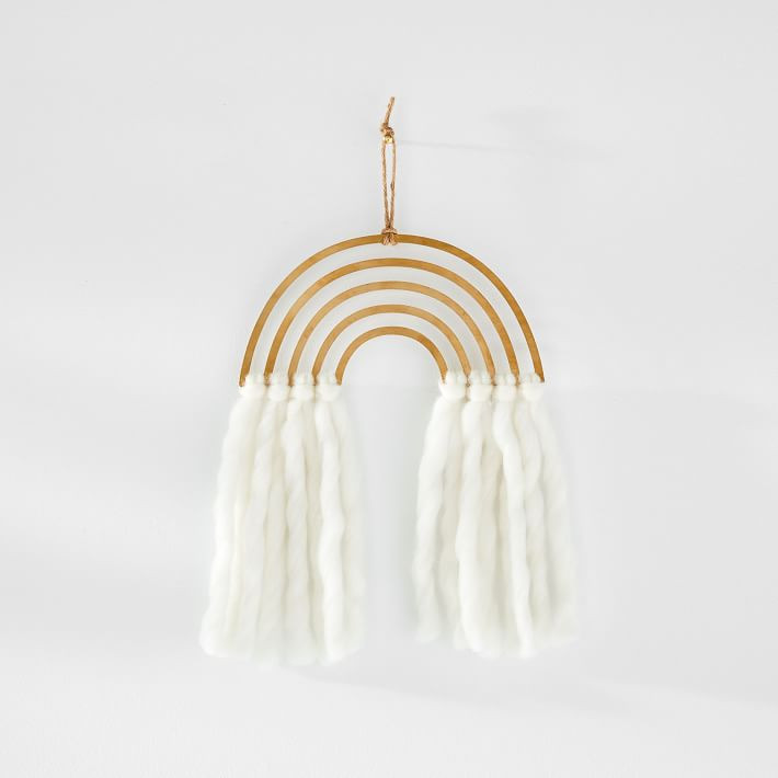 Pauline Stanley Studio Brass Wall Hanging - Rainbow | West Elm (US)