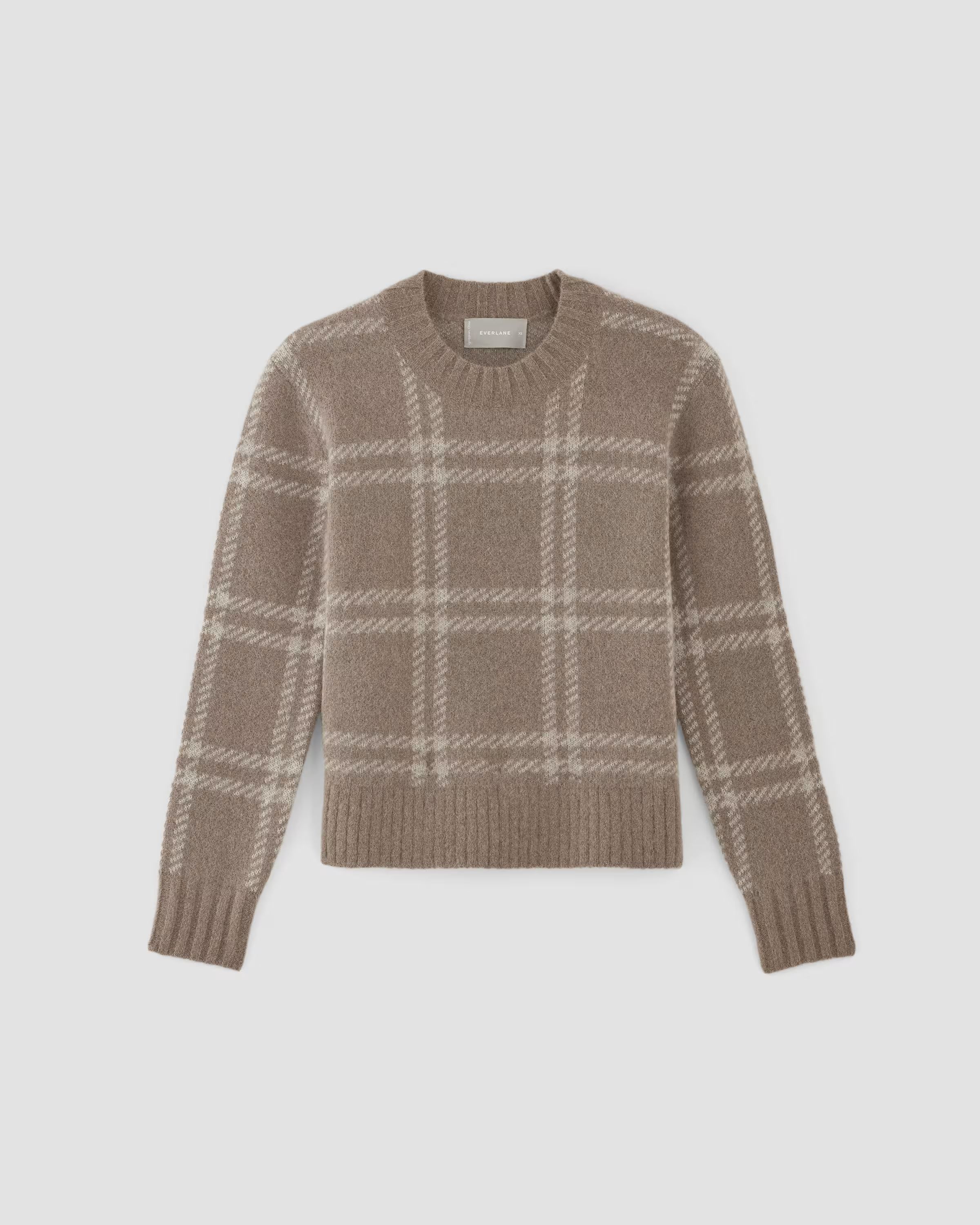 The Alpaca Cropped Crewneck Sweater | Everlane