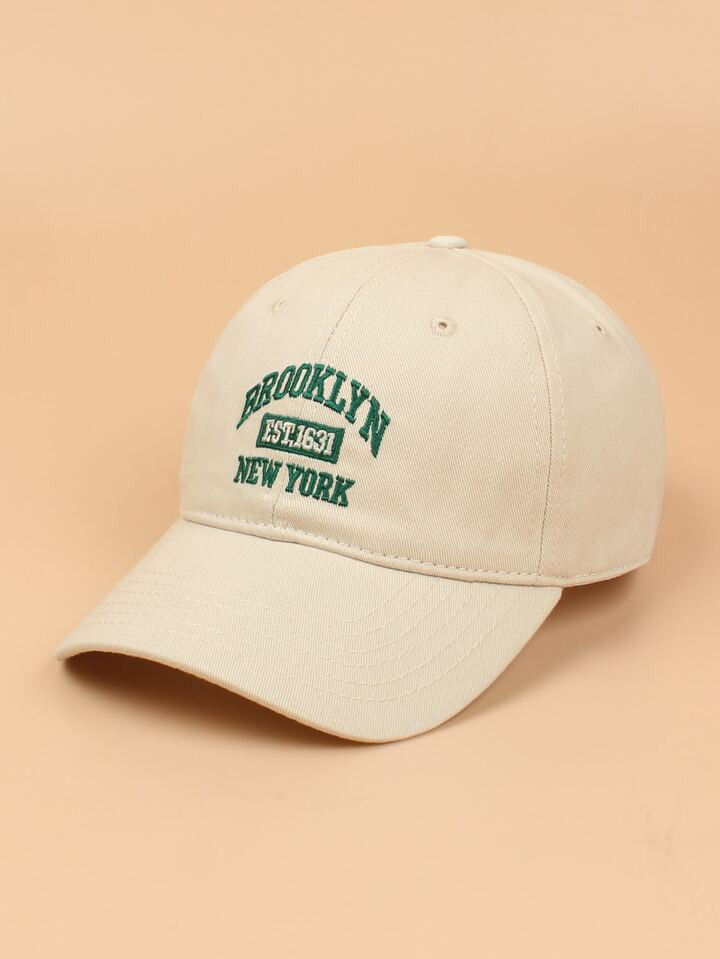 1pc Brief Borduren Baseball Cap Trucker Dameshoed Dames Cap | SHEIN