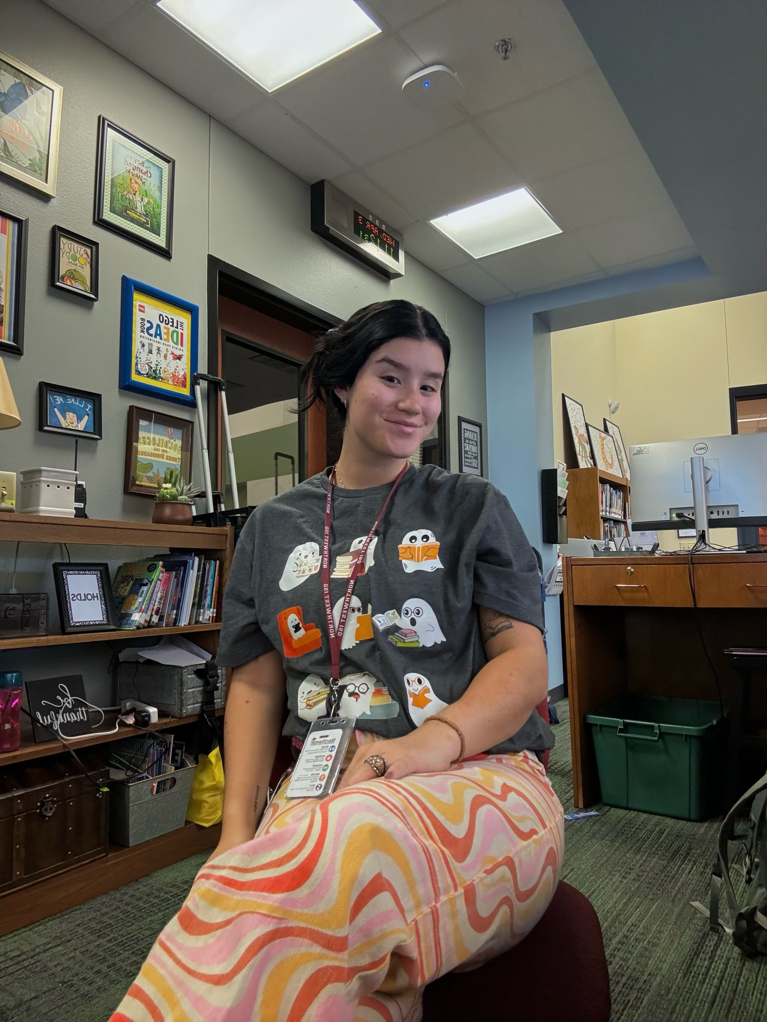Fun pants and a teacher tee🧡✨
The best combo!!

#LTKStyleTip #LTKFindsUnder50