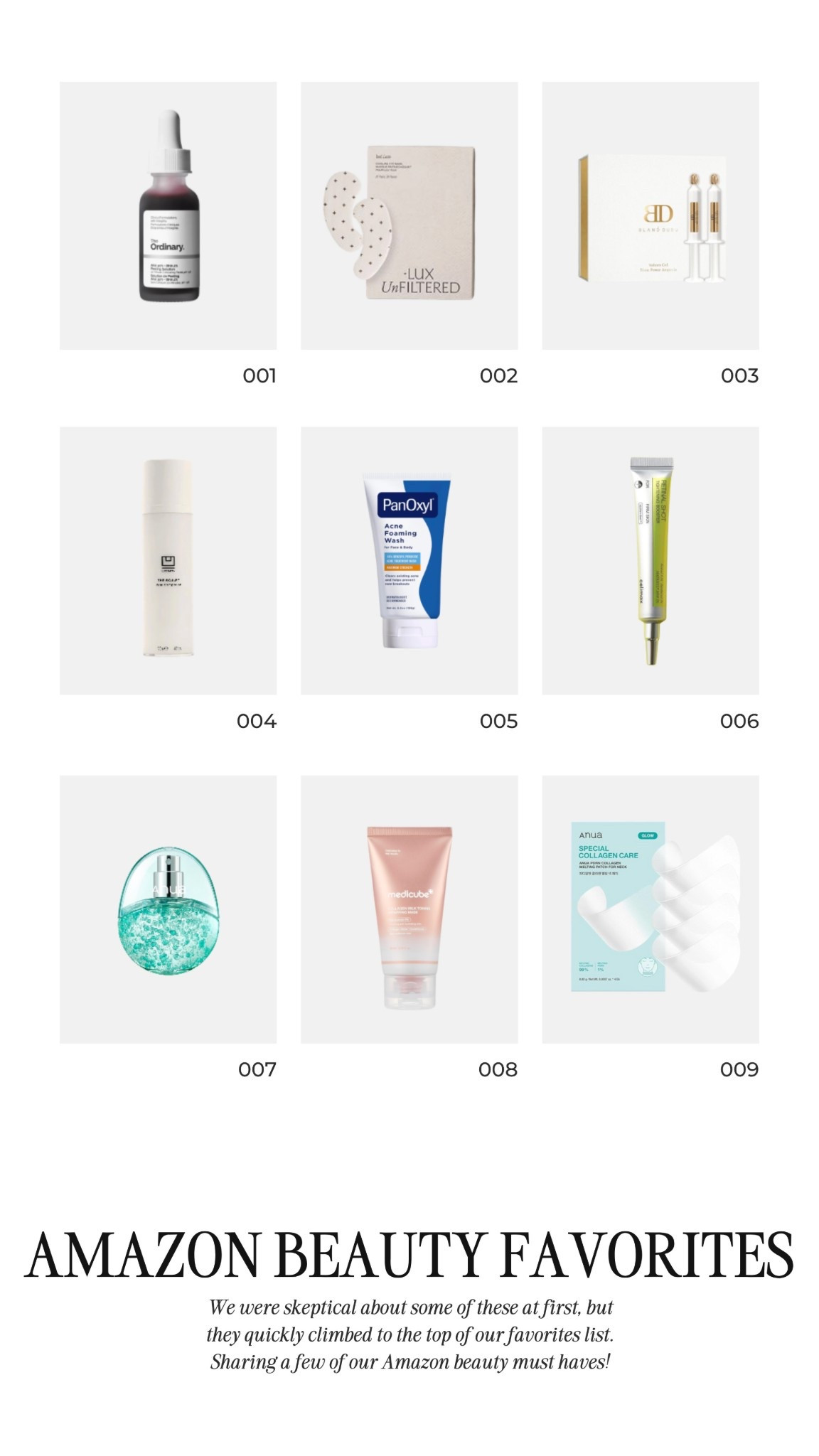 some of our Amazon beauty favorites!

