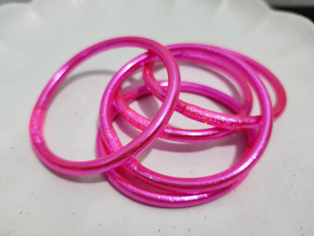 Original Thai Pink Bracelet Leaf Temple Bangles Bring Love Happiness Wealth Blessed Buddha Amulet... | Etsy (US)
