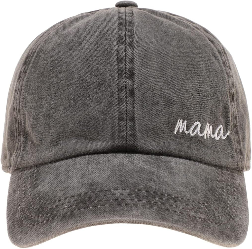 MIRMARU Baseball Dad Hat Vintage Washed Cotton Low Profile Embroidered Adjustable Baseball Caps | Amazon (US)