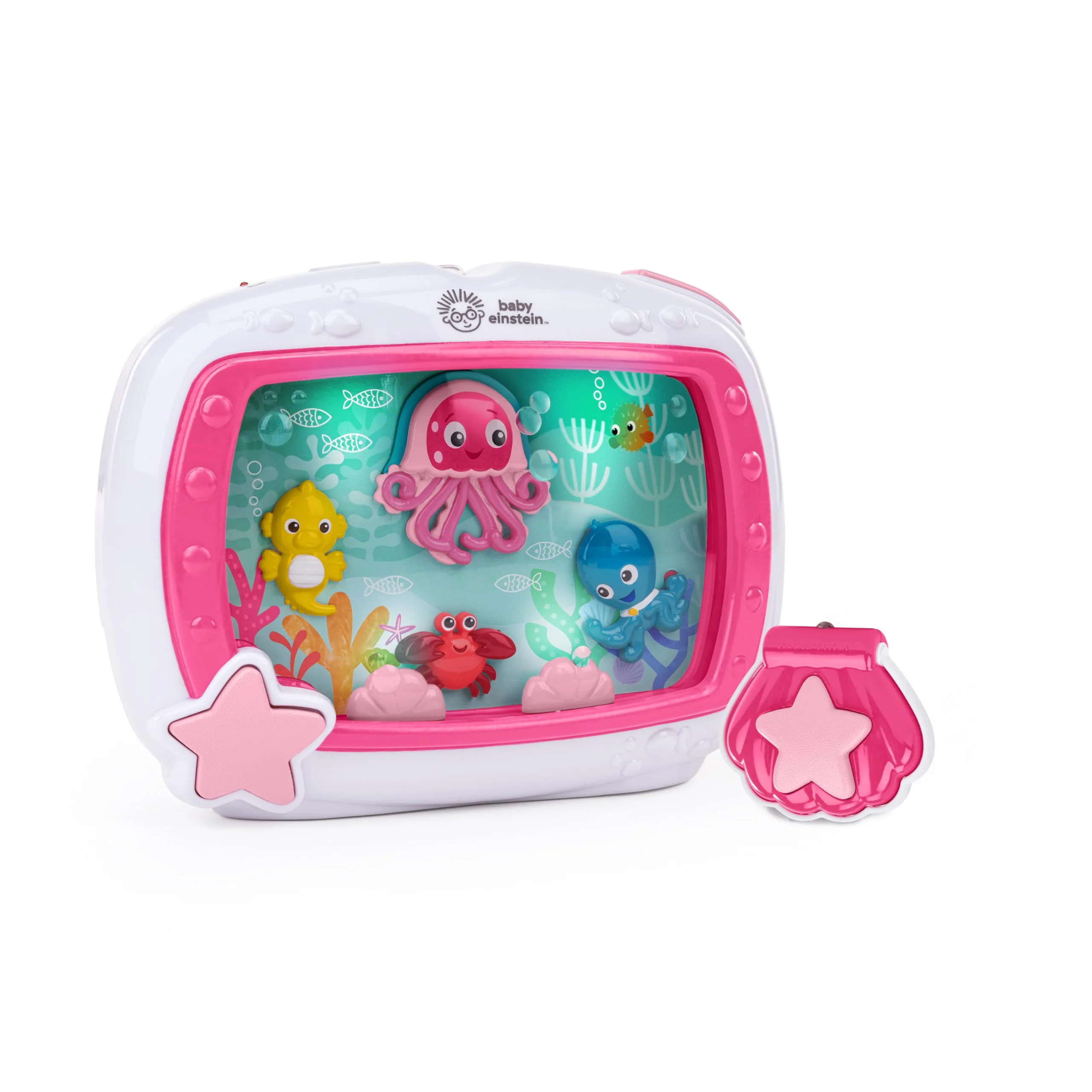 Sea Dreams Soother Musical Crib Toy Sound Machine for Newborns, Calming Lights Melodies Ocean Sou... | Walmart (US)