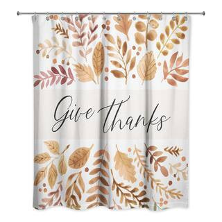 Give Thanks Fall Floral Shower Curtain By Designs Direct | 71" x 74" | Michaels® | Michaels Stores