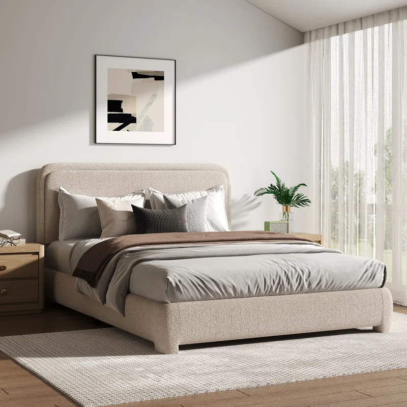 Bensu Upholstered Platform Bed | Wayfair North America