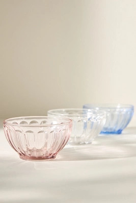 Amelie Latte Glass Cereal Bowls, Set of 3 | Anthropologie (US)