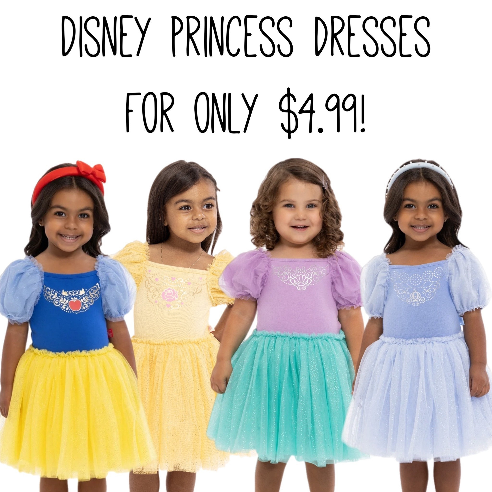 My toddler is in her Princess Era 👑 so I had to grab one of each! At $4.99 this price is amazing, and these dresses are our favorites!

They’re so soft and stretchy and comfy!

Order today, and they will arrive before Christmas!

#LTKKids #LTKGiftGuide