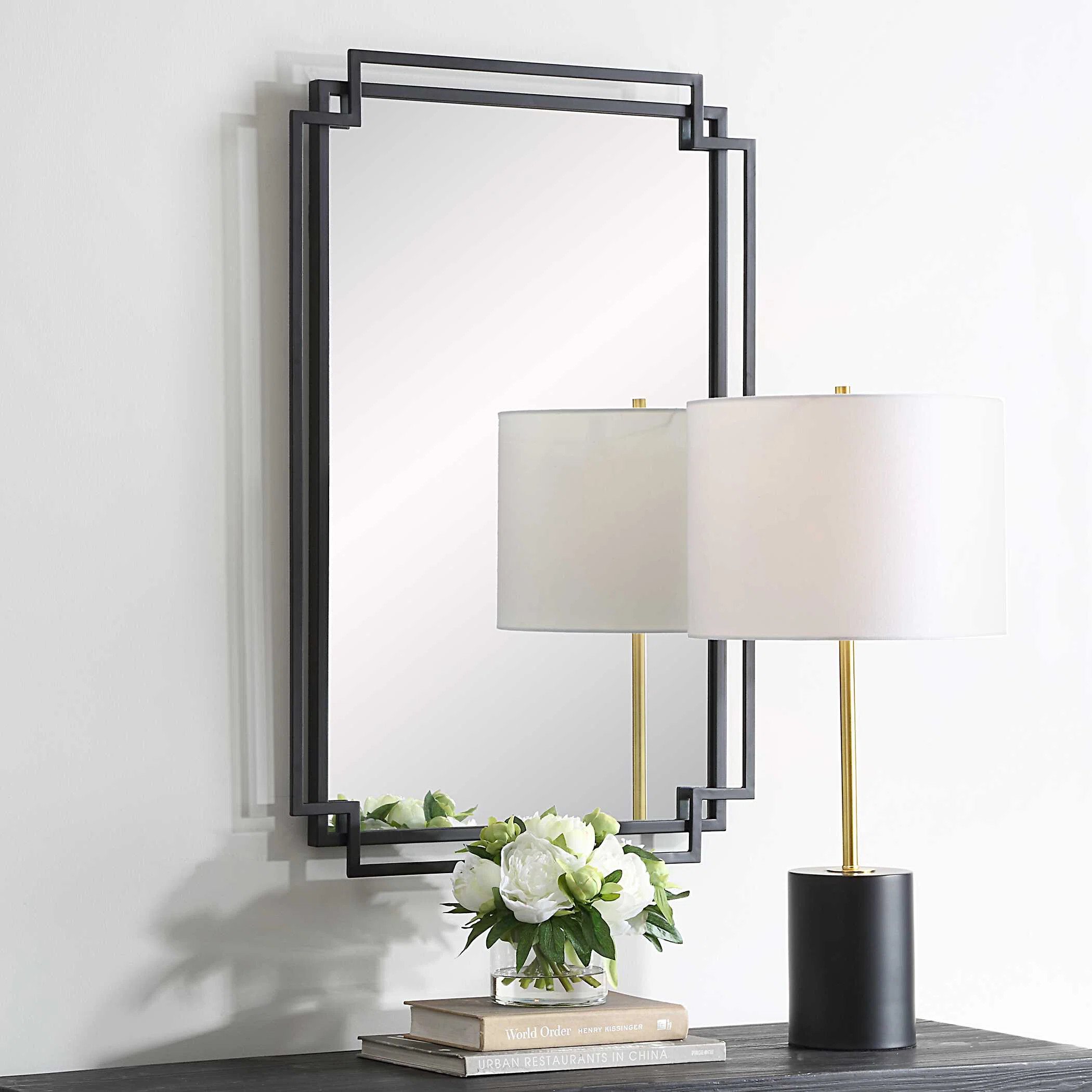 Whipe Iron Wall Mirror | Wayfair North America
