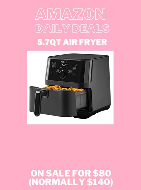 Amazon air fryer on major sale for 43% off!  Would make a great gift too 

#LTKsalealert #LTKhome #LTKunder100