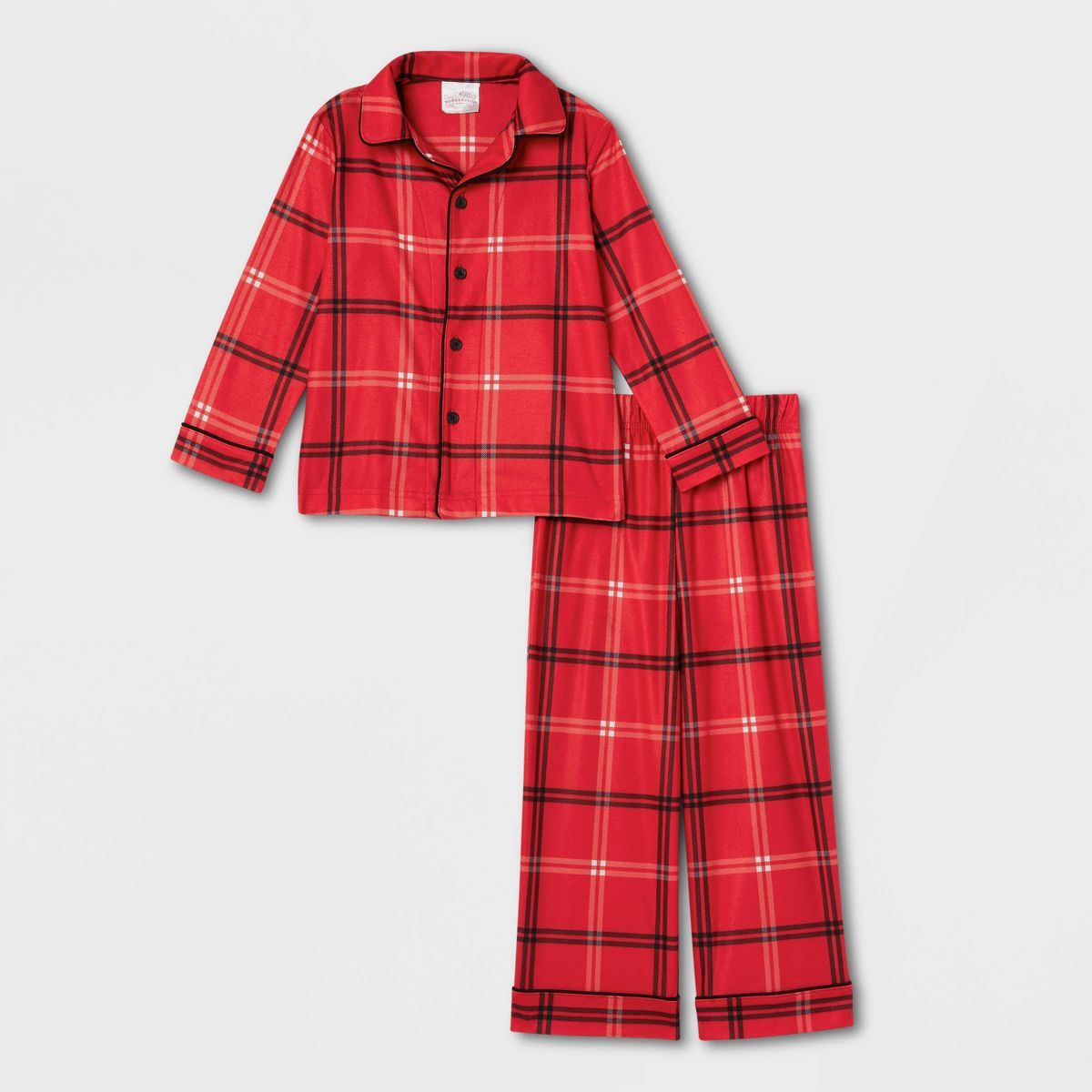 Toddler Plaid Matching Family Pajama Set - Wondershop™ Red | Target