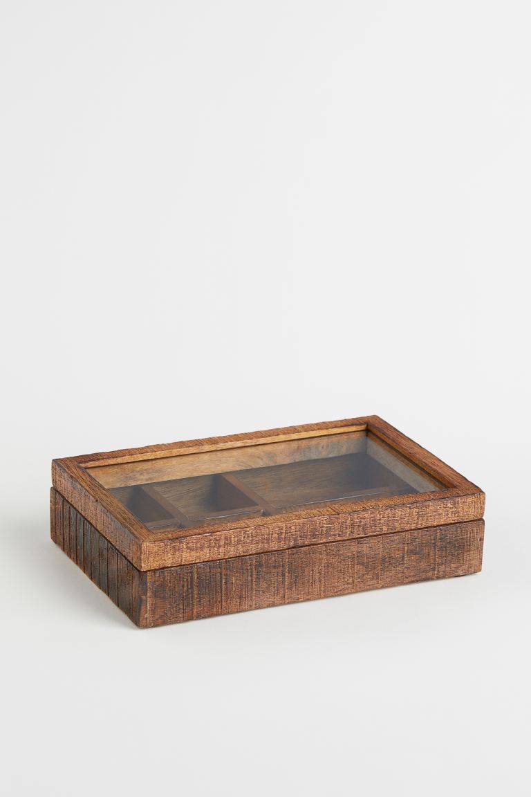 Mango wood box | H&M (US + CA)