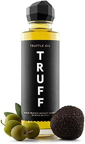 TRUFF Black Truffle Oil - Black Truffle Infused Olive Oil - Gourmet Dressing, Seasoning, Marinade... | Amazon (US)