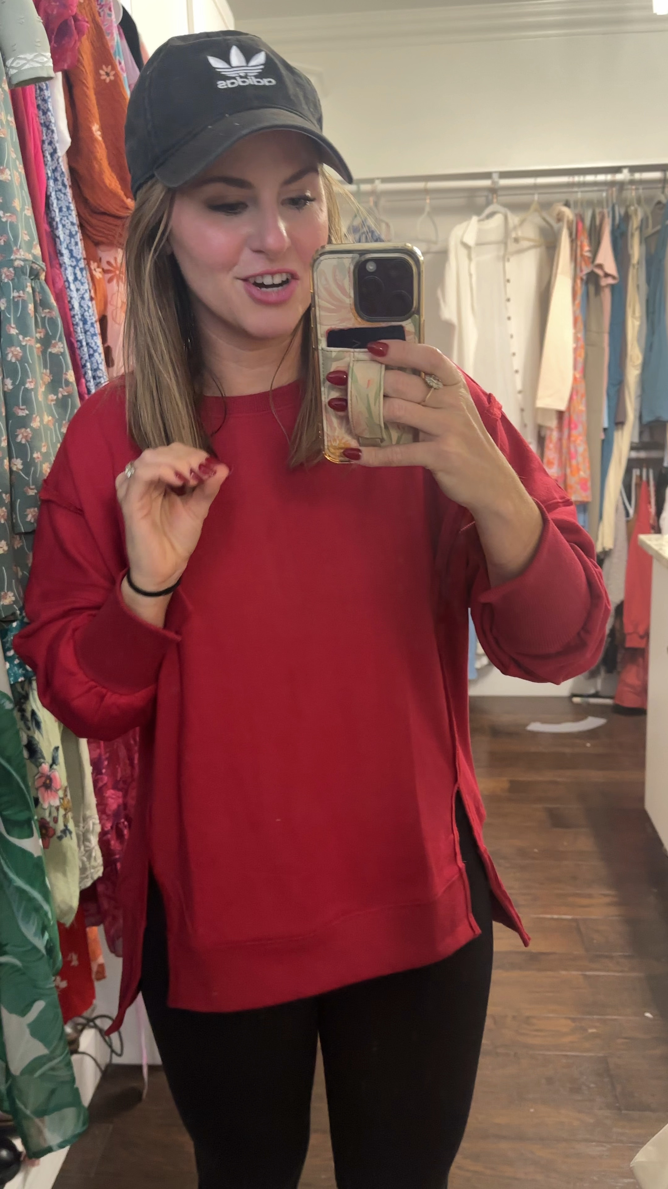 Casual leggings outfit FTW!! All pieces are on early Black Friday deal!!! Wearing size XS in the top (it’s very oversized) and a m in my all time fave leggings! (On deal for $19 but selling quickly!!!) 

#LTKCyberWeek #LTKGiftGuide #LTKHoliday