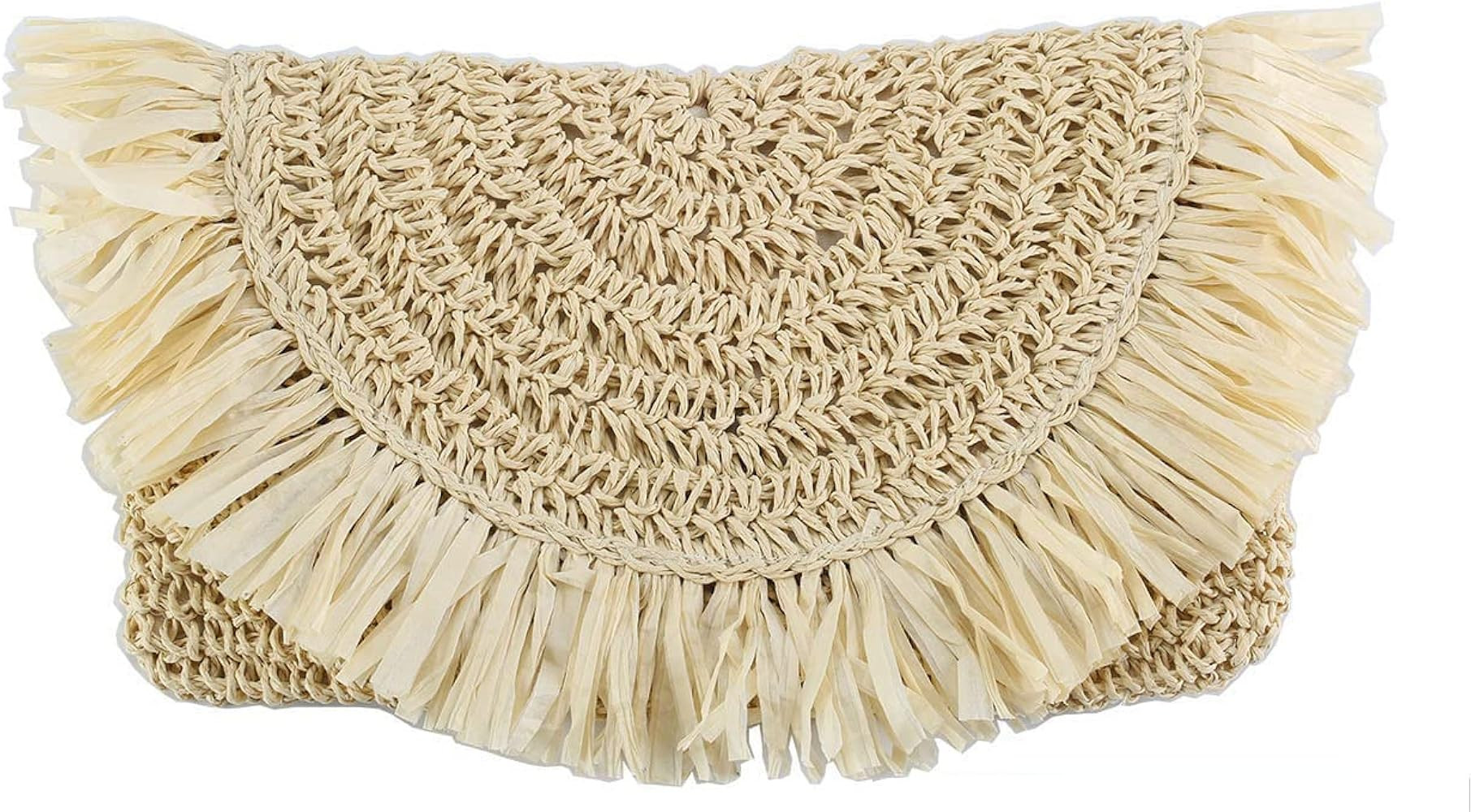 Straw Clutch Bags for Women Summer Evening Handbags Bride Wedding Purse Vacation Beach Clutch Handma | Amazon (US)