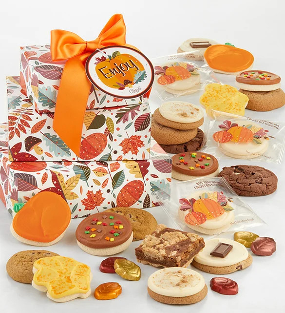 Fall Gift Tower - Enjoy | Cheryl's