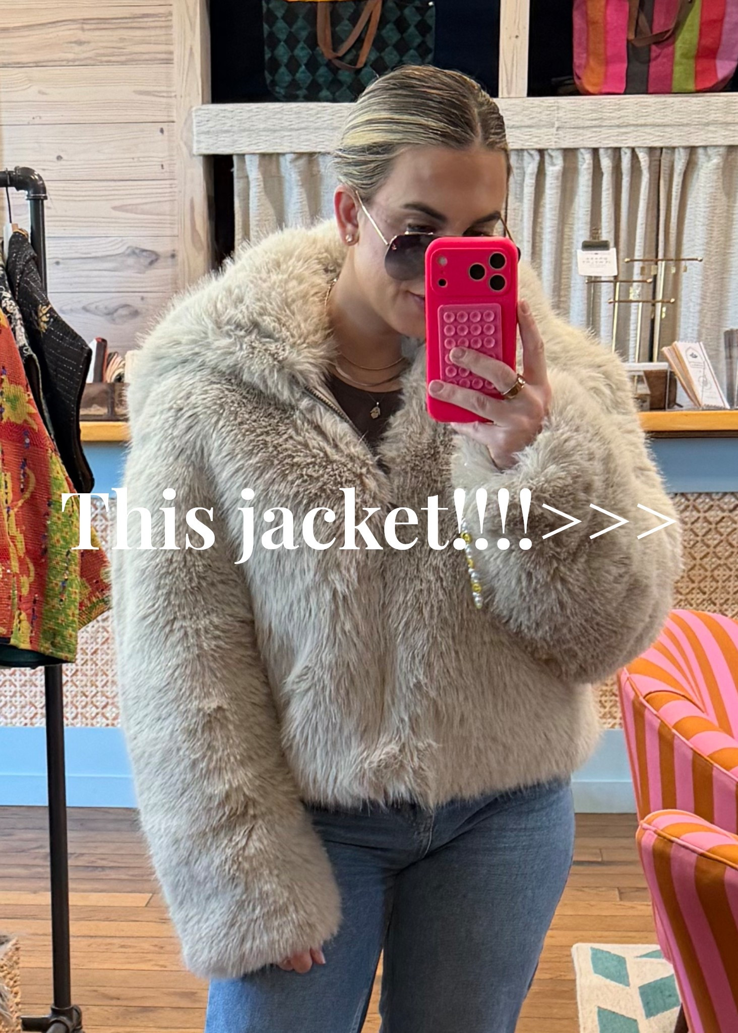 ON SALE NOW! 🚨Quite literally want to wear this jacket everyday. The softest most realistic faux fur. & the neutral color is just 🤌🏼🤌🏼🤌🏼!

#LTKSeasonal #LTKootd #LTKPetite