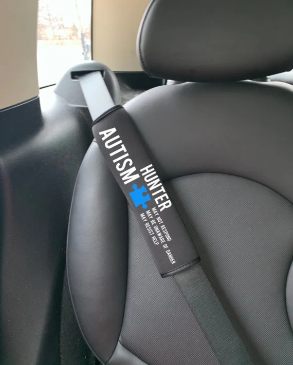 Autism Awareness, Medical Alert Autism, Seatbelt Cover, non-verbal, autistic, special needs, down... | Etsy (US)