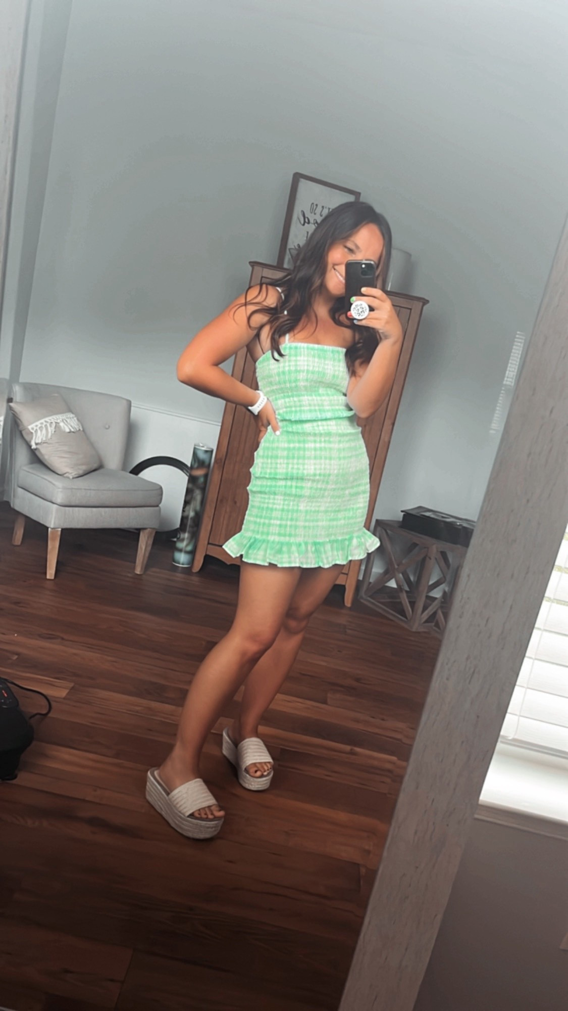 Love this cute green dress for summer! It’s thicker material so it’s giving lol 

#LTKSummerEdit
