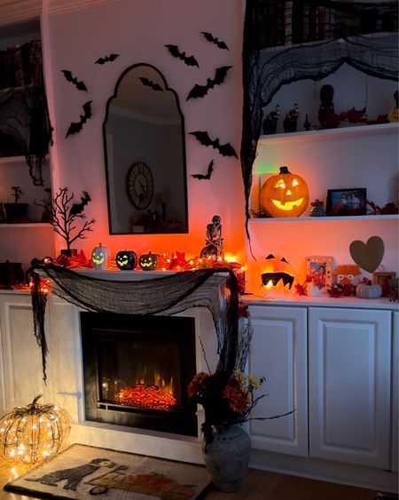 Mesh and bats are both inexpensive and easy ways to turn up your halloween game. Below are some more of my favorite Easy and inexpensive Halloween decorations  

#LTKHalloween #LTKSeasonal #LTKhome