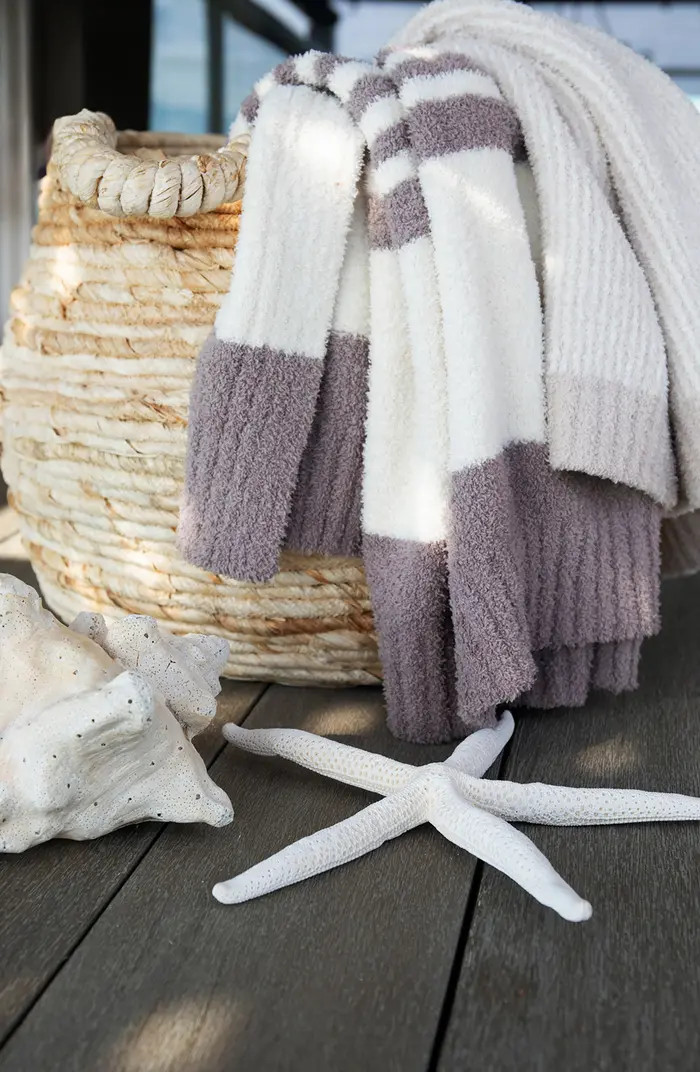 CozyChic™ Microstripe Blanket | Nordstrom Rack