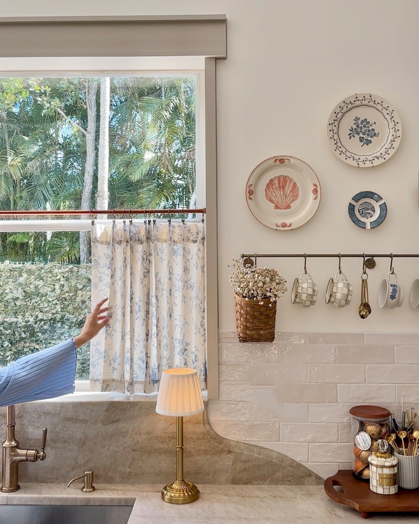 $15 DIY Cafe Curtain rods + and my fave linen look cafe curtains! 🩵✨

#cafecurtains #springdecor #springhome

#LTKHome #LTKSeasonal #LTKSaleAlert