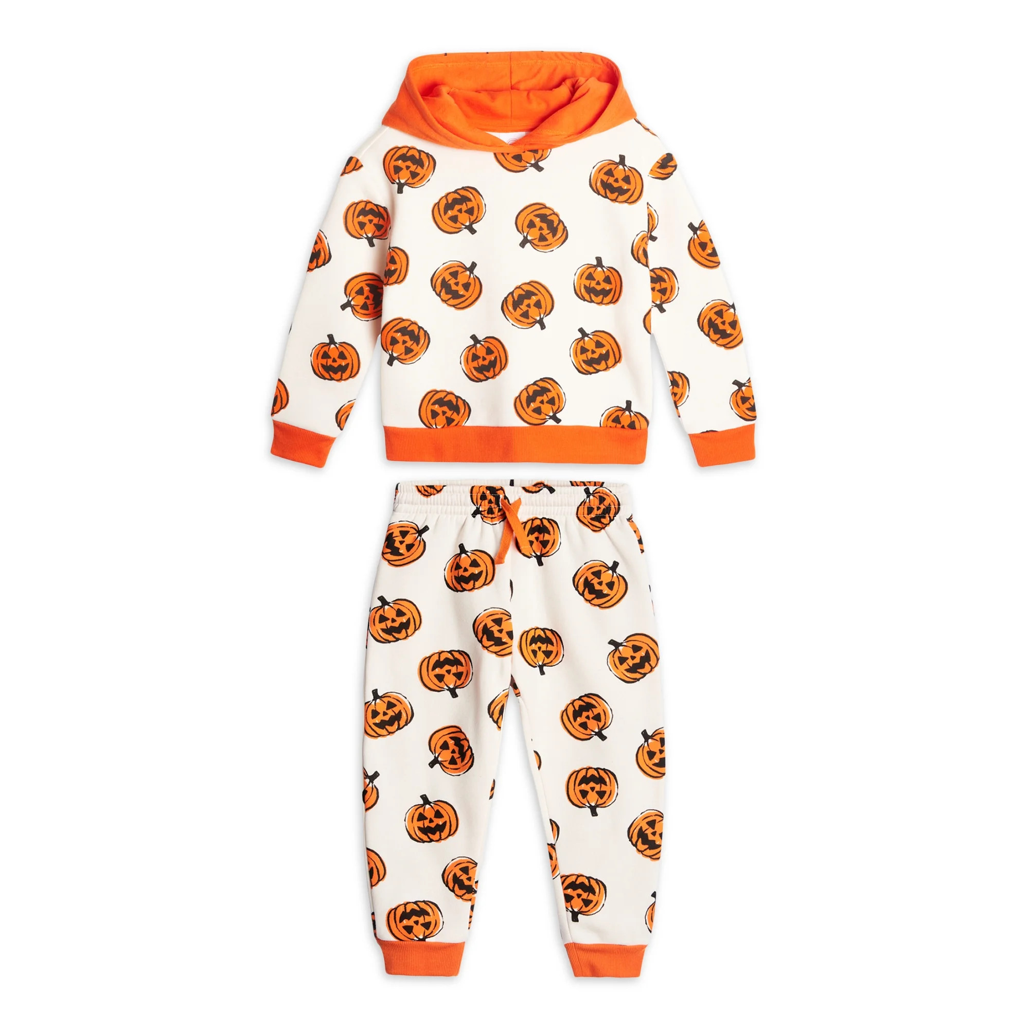 Wonder Nation Toddler Boys or Girls Halloween Fleece Outfit Set, 2-Piece Set, Sizes 2T-5T | Walmart (US)