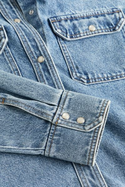 Oversized Denim Shirt | H&M (US + CA)
