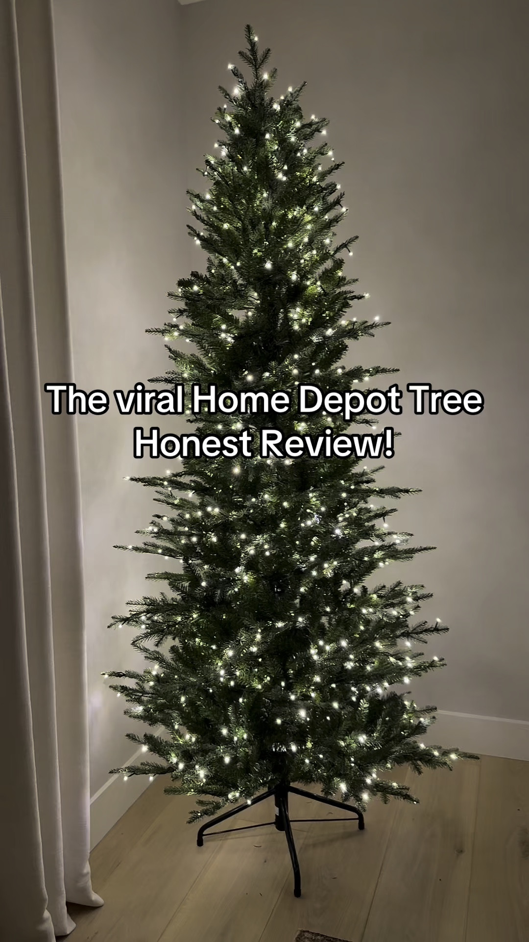 My review of the viral Home Depot Christmas tree! I got the 7.5’ slim version for $249!!! 

#LTKHoliday #LTKSeasonal #LTKHome